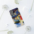 Festive Christmas Decorations on a Row of Townhomes - Impact Resistant Phone Case